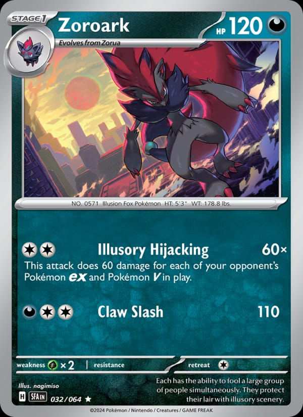 Zoroark 032/064 Shrouded Fable (EN)