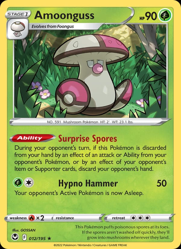 Amoonguss 012/195 Silver Tempest (EN)