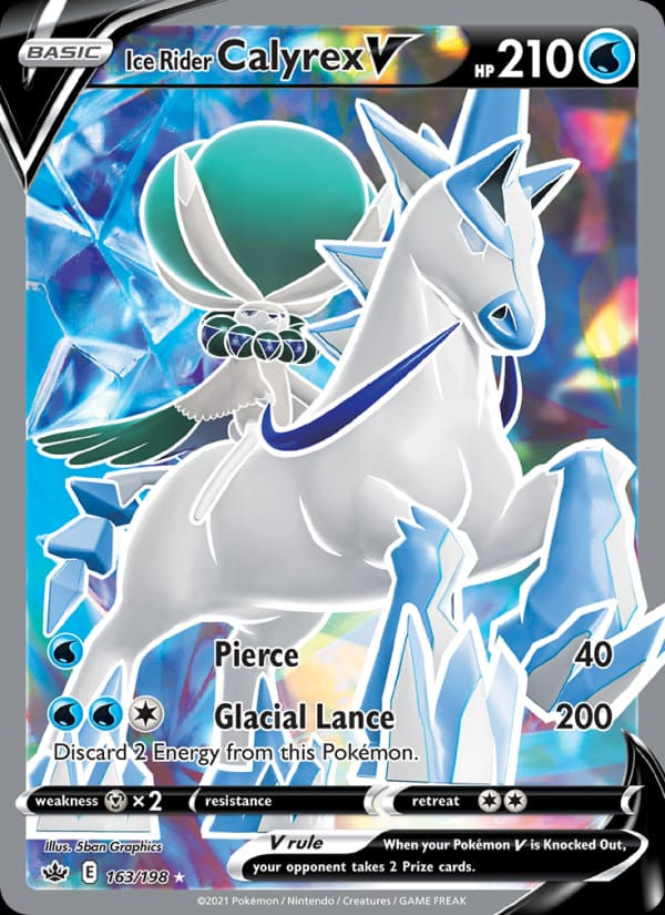 Ice Rider Calyrex V 163/198 Chilling Reign (EN)