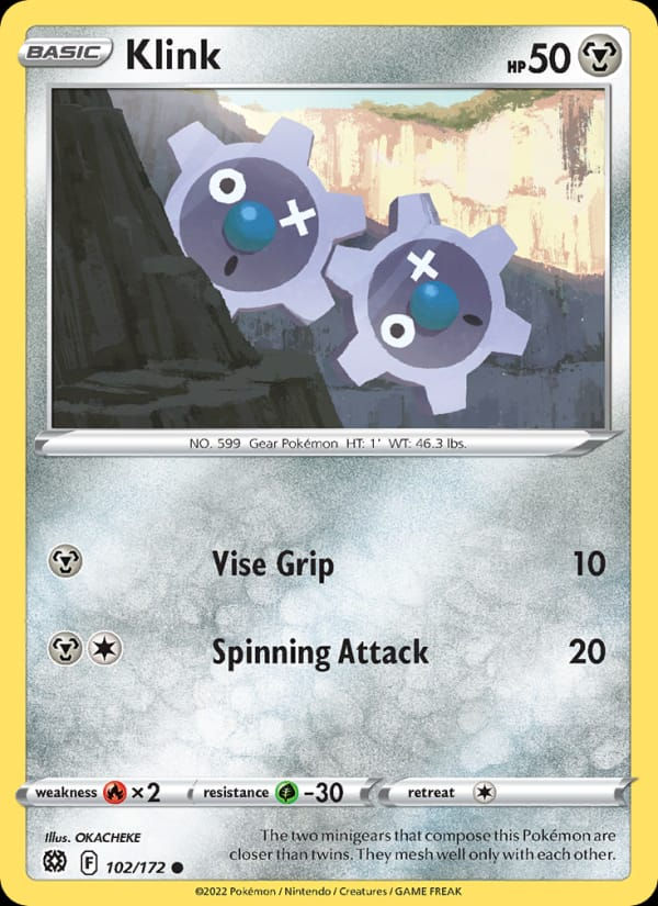 Klink 102/172 Brilliant Stars (EN)