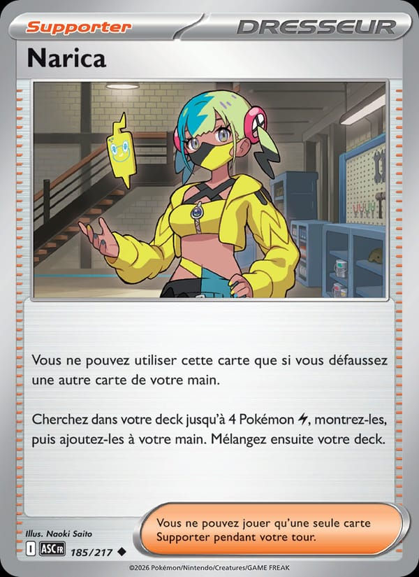 Narica 185/217 Héros Transcendants (FR)
