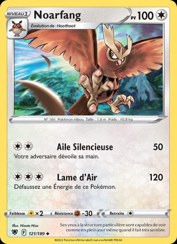 Noarfang 121/189 Astres Radieux (FR)