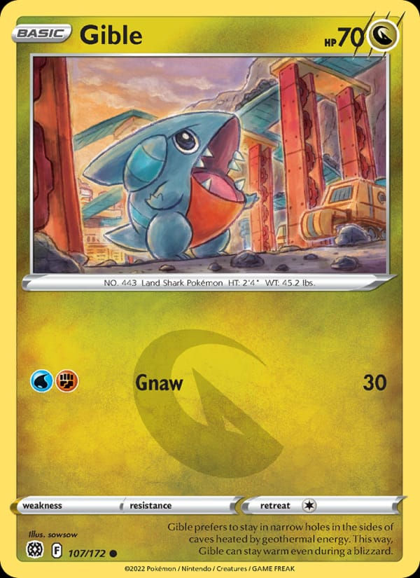 Gible 107/172 Brilliant Stars (EN)