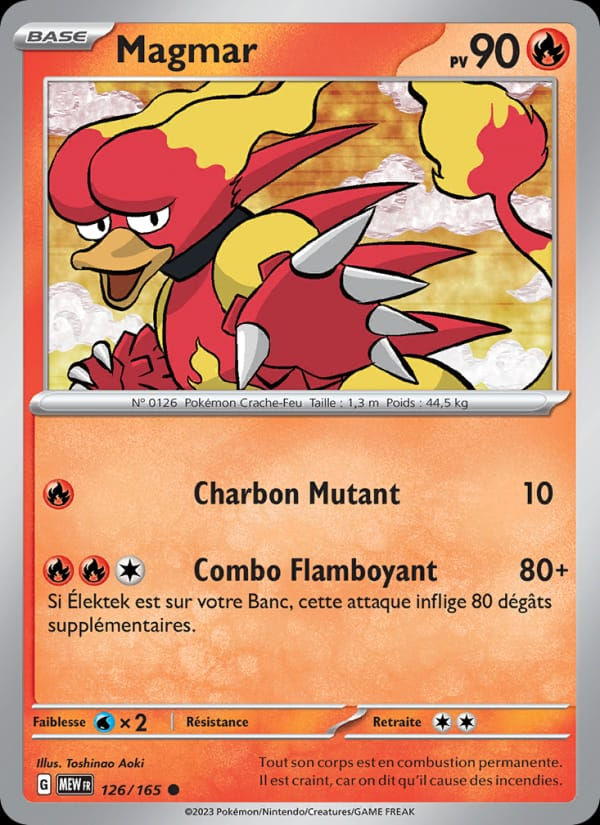 Magmar 126/165 151 (FR)