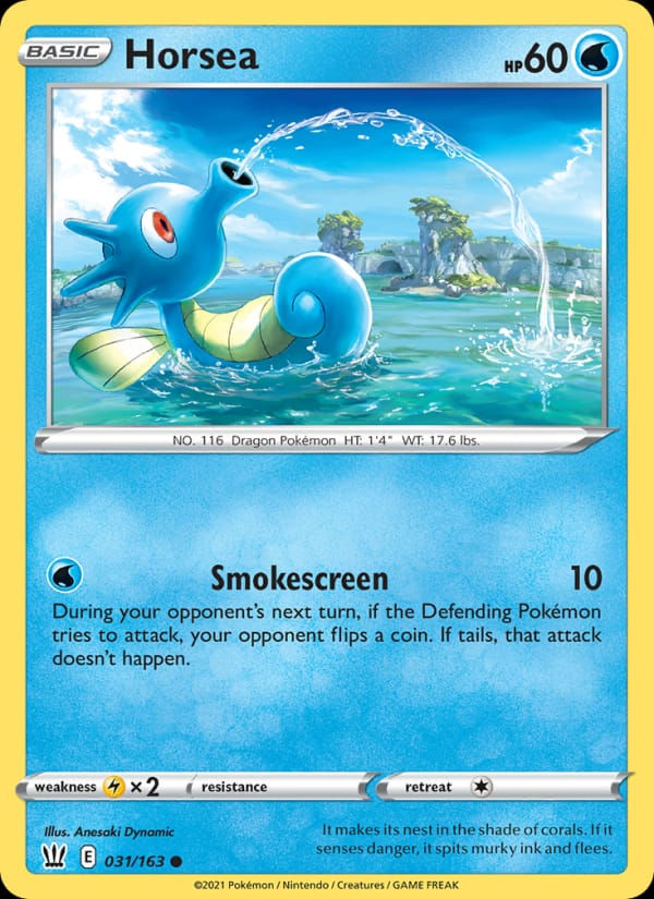 Horsea 031/163 Battle Styles (EN)