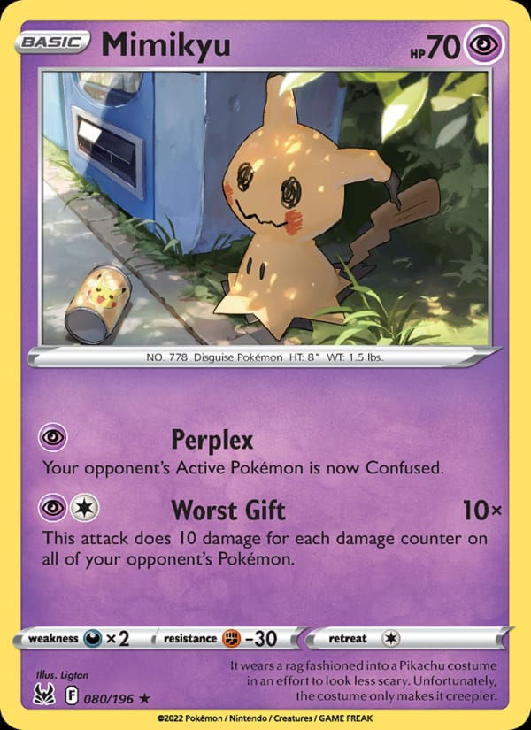 Mimikyu 080/196 Lost Origin (EN)