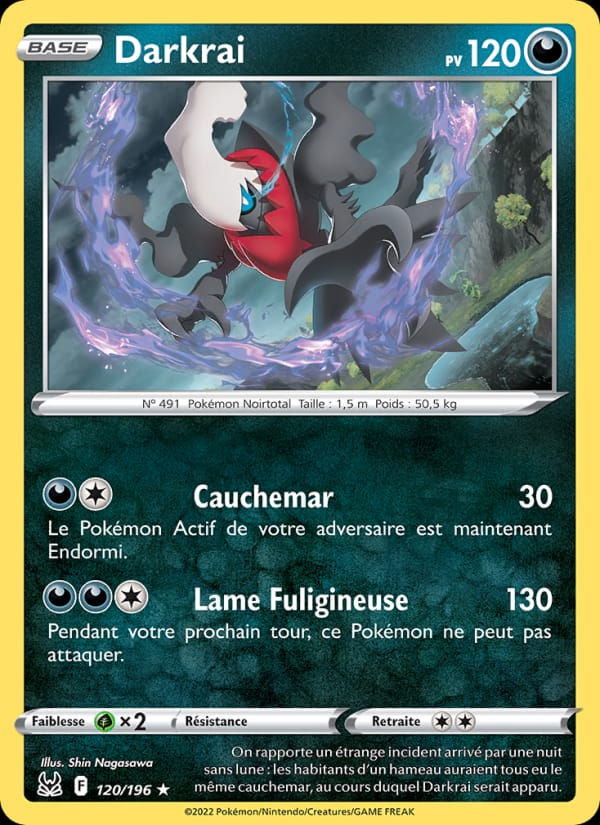 Darkrai 120/196 Origine Perdue (FR)