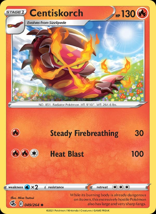 Centiskorch 049/264 Fusion Strike (EN)