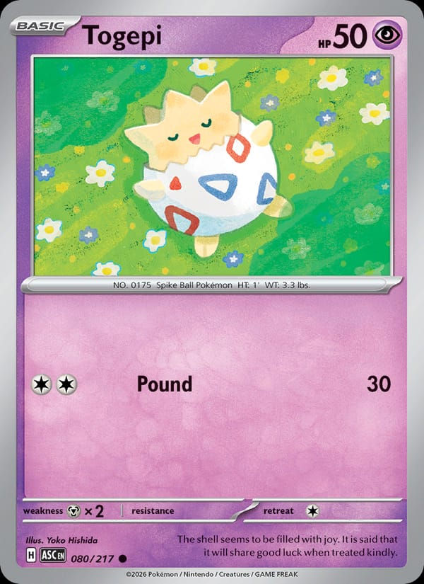 Togepi 080/217 Ascended Heroes (EN)