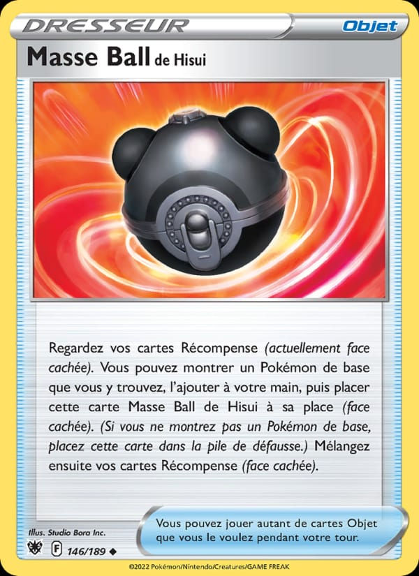 Masse Ball de Hisui 146/189 Astres Radieux (FR)