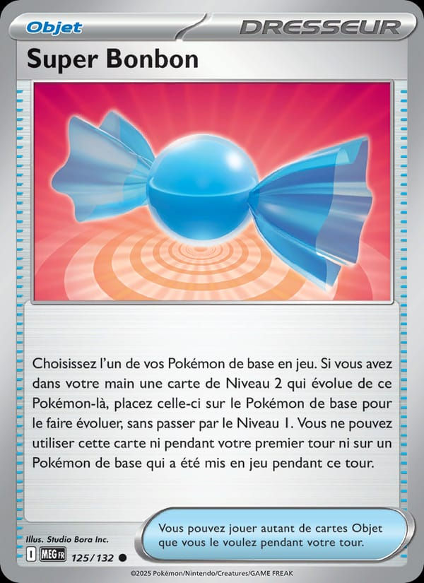 Super Bonbon 125/132 Méga-Évolution (FR)