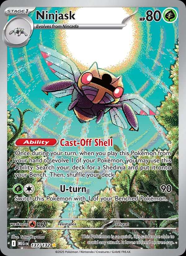 Ninjask 137/132 Mega Evolution (EN)