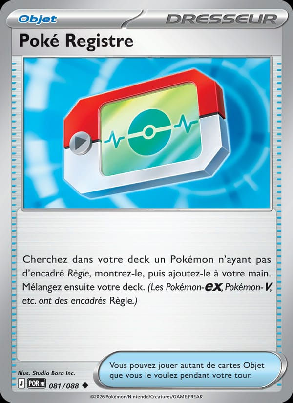 Poké Registre 081/088 Équilibre Parfait (FR)