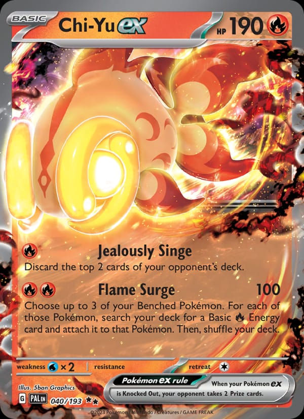 Chi-Yu ex 040/193 Paldea Evolved (EN)