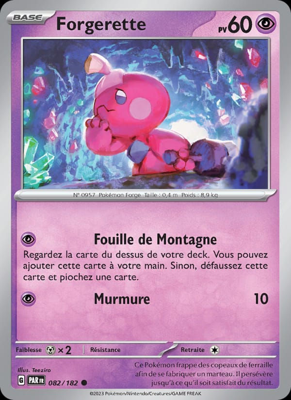 Forgerette 082/182 Faille Paradoxe (FR)
