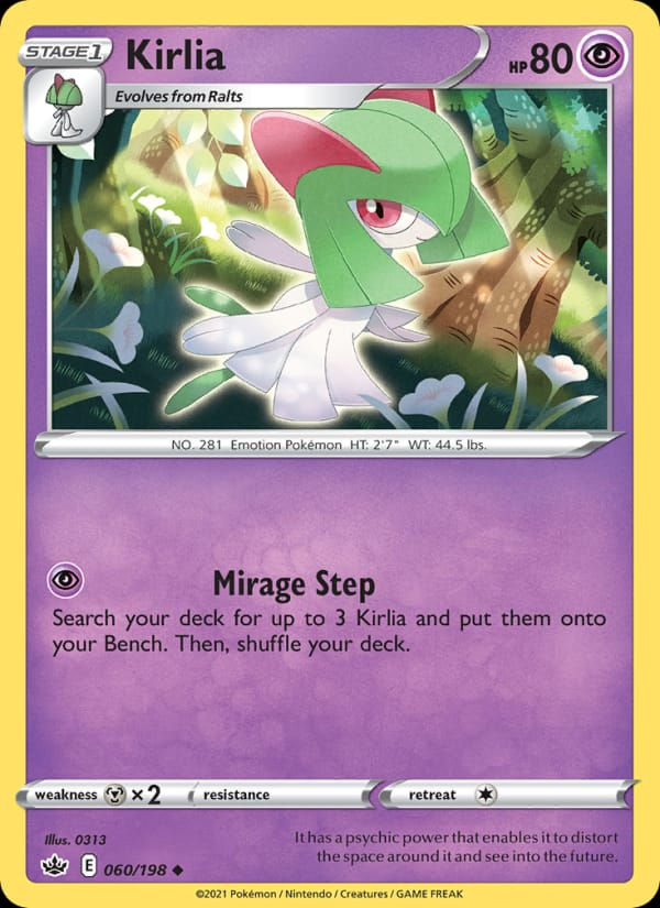 Kirlia 060/198 Chilling Reign (EN)