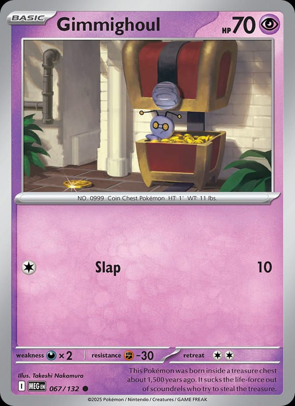Gimmighoul 067/132 Mega Evolution (EN)