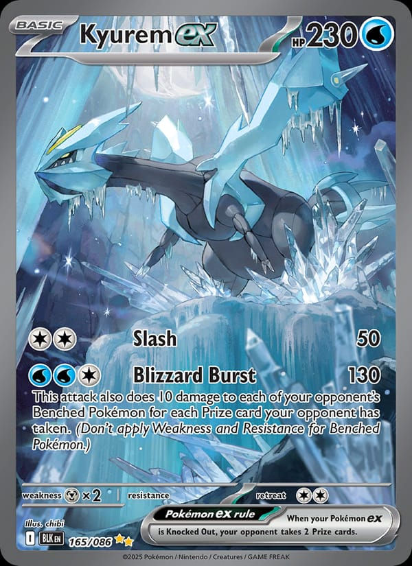 Kyurem ex 165/086 Black Bolt (EN)