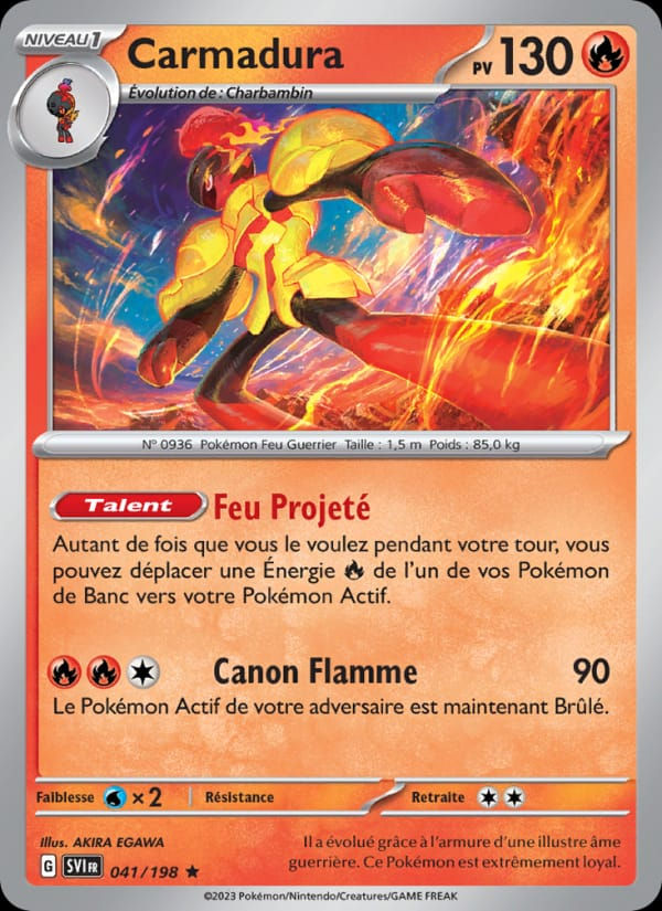 Carmadura 041/198 Écarlate et Violet (FR)