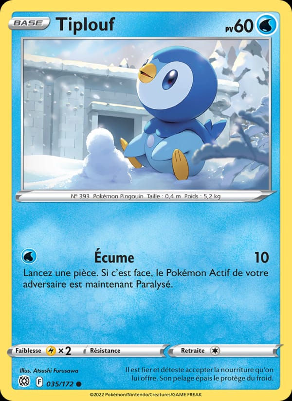 Tiplouf 035/172 Stars Étincelantes (FR)