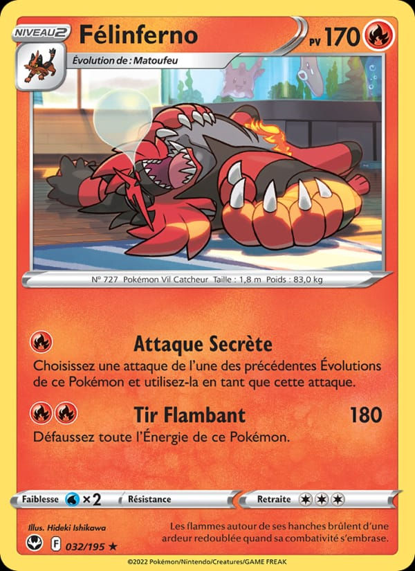 Félinferno 032/195 Tempête Argentée (FR)