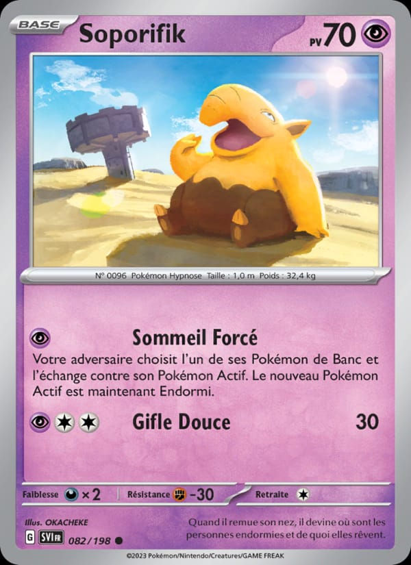 Soporifik 082/198 Écarlate et Violet (FR)