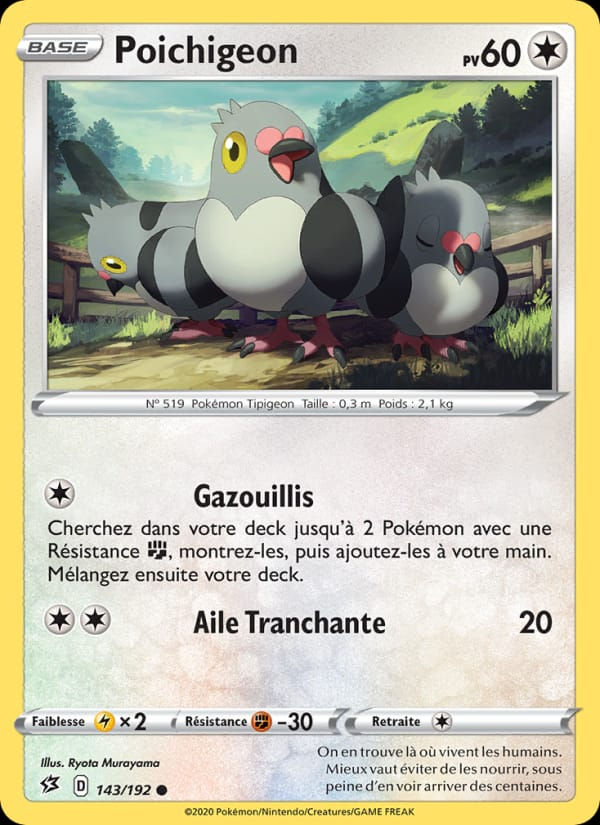 Poichigeon 143/192 Clash des Rebelles (FR)