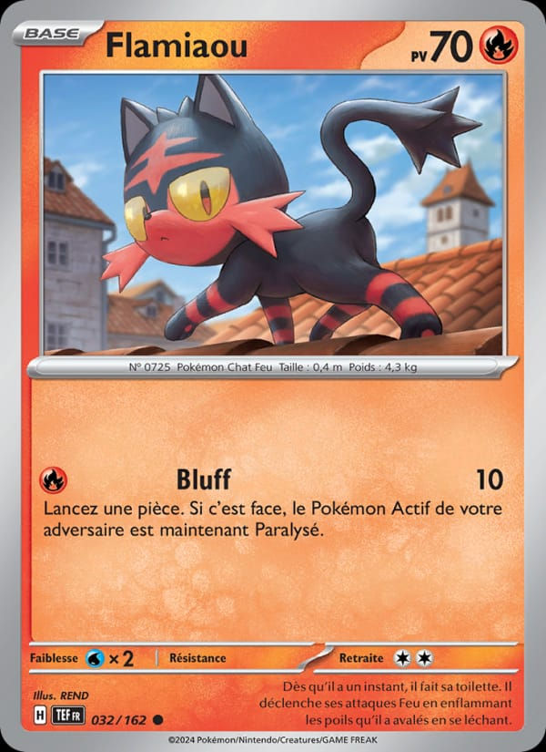 Flamiaou 032/162 Forces Temporelles (FR)