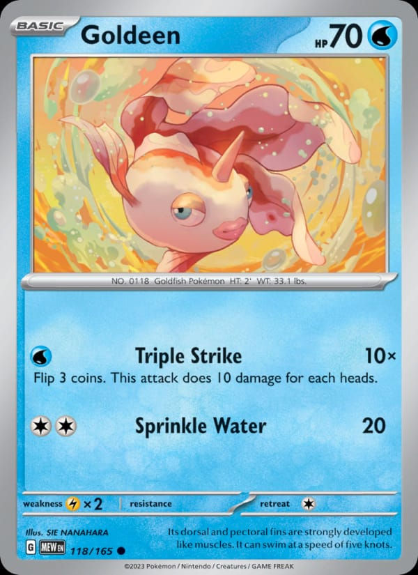 Goldeen 118/165 151 (EN)
