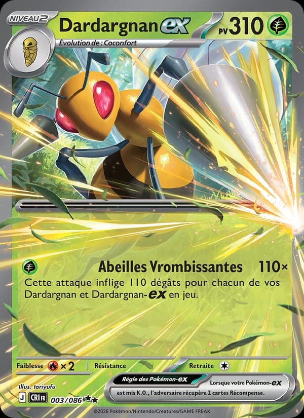 Dardargnan-ex 003/086 Chaos Ascendant (FR)