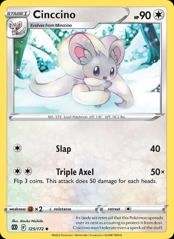 Cinccino 125/172 Brilliant Stars (EN)