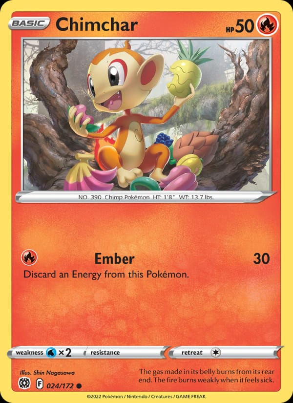 Chimchar 024/172 Brilliant Stars (EN)