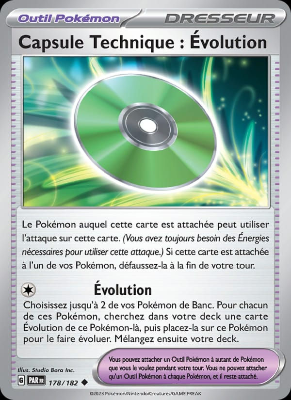 Capsule Technique : Évolution 178/182 Faille Paradoxe (FR)