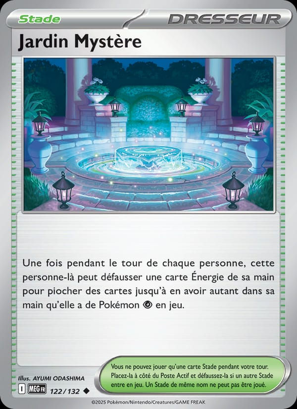 Jardin Mystère 122/132 Méga-Évolution (FR)