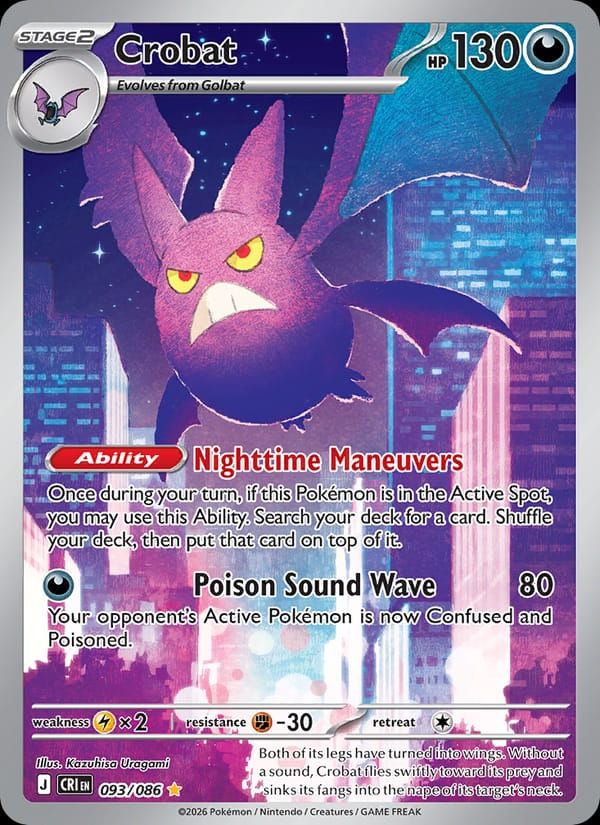 Crobat 093/086 Chaos Rising (EN)