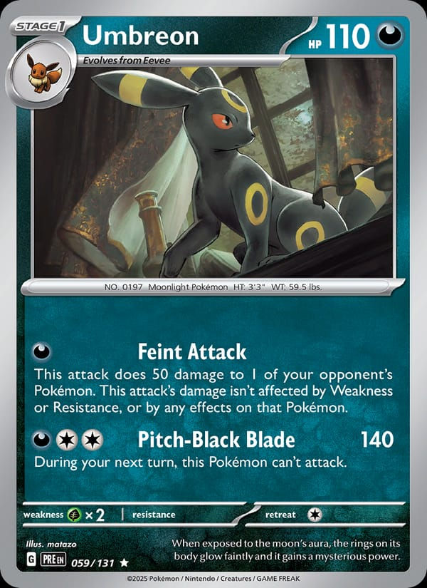 Umbreon 059/131 Prismatic Evolutions (EN)