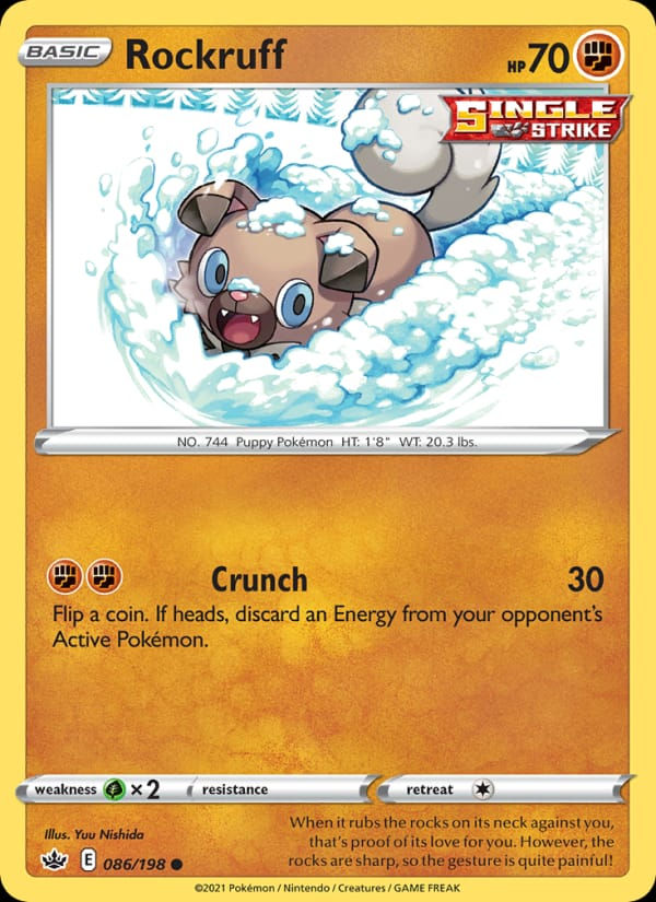 Rockruff 086/198 Chilling Reign (EN)