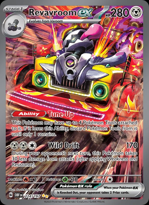 Revavroom ex 224/197 Obsidian Flames (EN)