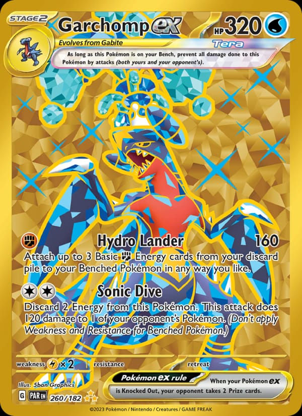 Garchomp ex 260/182 Paradox Rift (EN)