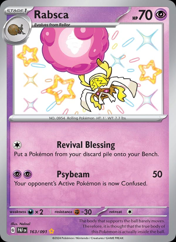 Rabsca 163/091 Paldean Fates (EN)