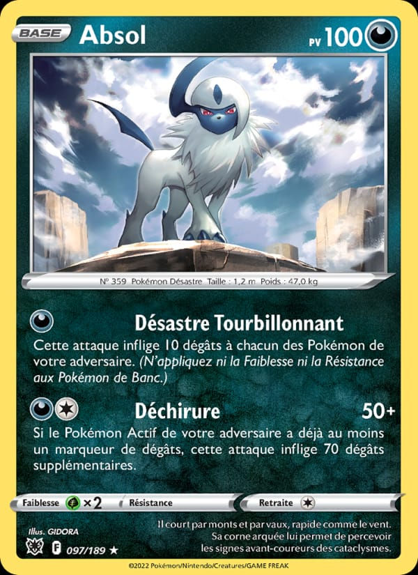 Absol 097/189 Astres Radieux (FR)