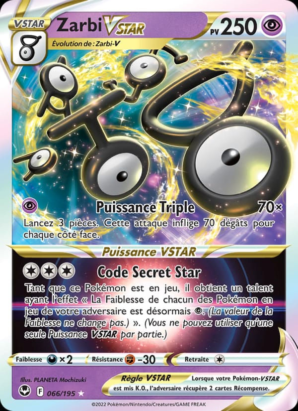 Zarbi VSTAR 066/195 Tempête Argentée (FR)