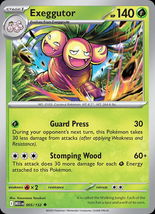 Exeggutor 005/132 Mega Evolution (EN)