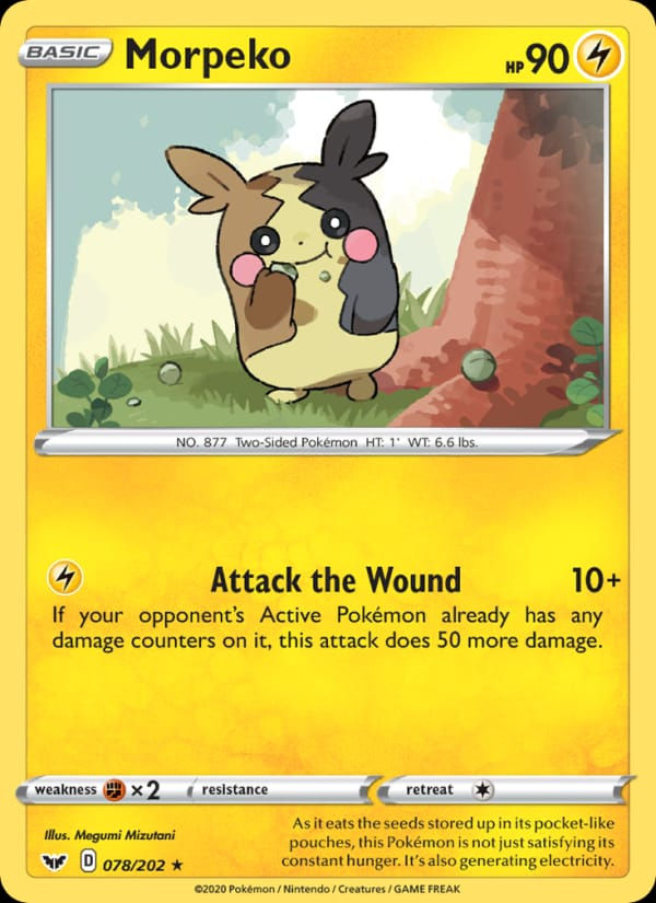 Morpeko 078/202 Sword & Shield (EN)