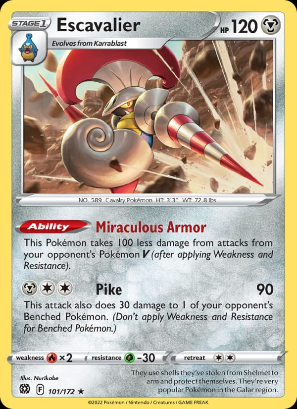 Escavalier 101/172 Brilliant Stars (EN)