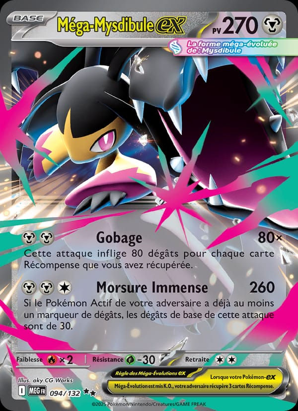 Méga-Mysdibule-ex 094/132 Méga-Évolution (FR)