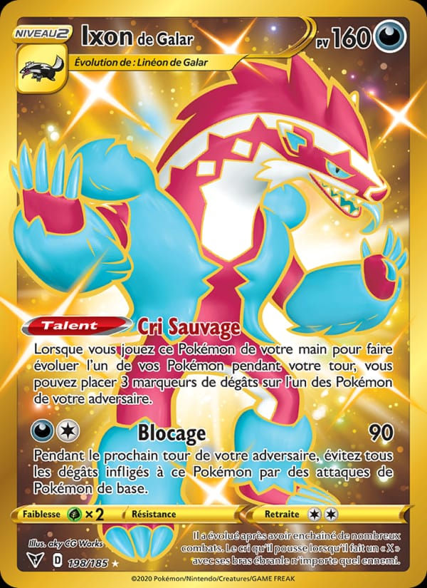 Ixon de Galar 198/185 Voltage Éclatant (FR)
