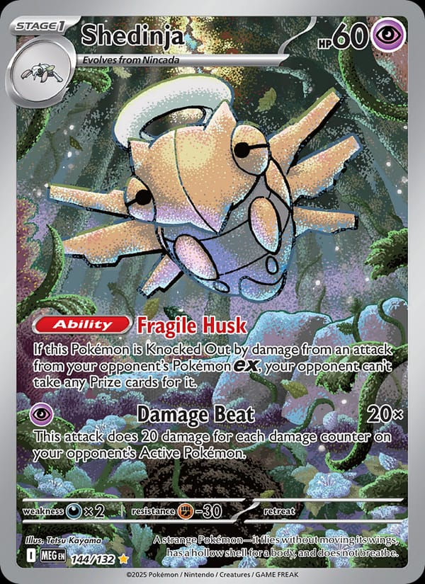 Shedinja 144/132 Mega Evolution (EN)