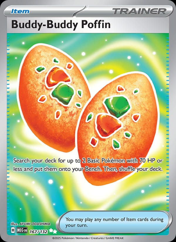 Buddy-Buddy Poffin 167/132 Mega Evolution (EN)
