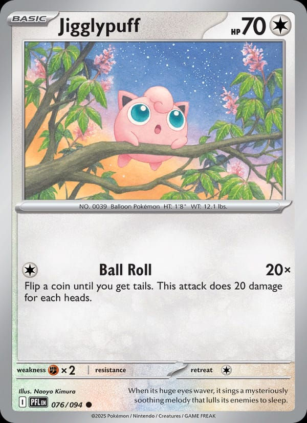 Jigglypuff 076/094 Phantasmal Flames (EN)